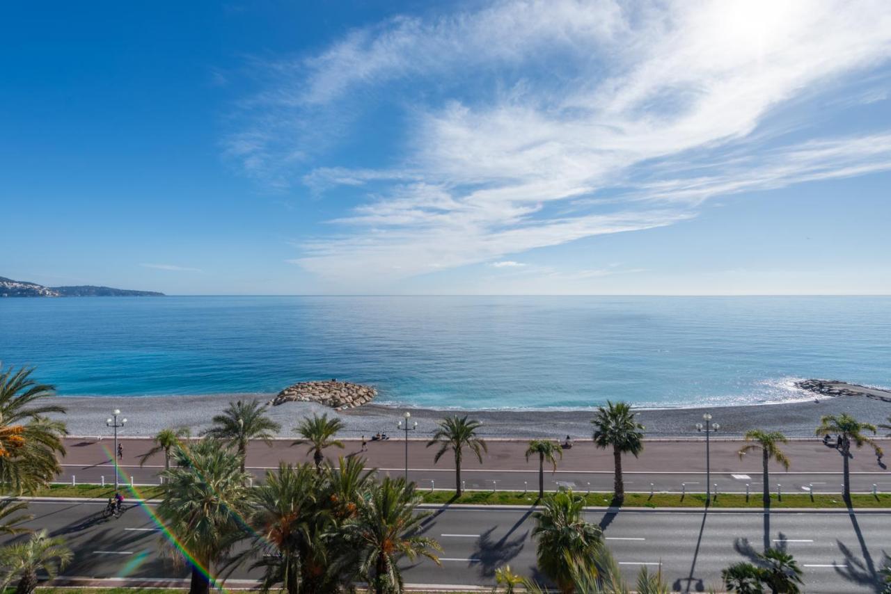 Sea Front - Panoramic Sea View Studio With Terrace Nizza Esterno foto